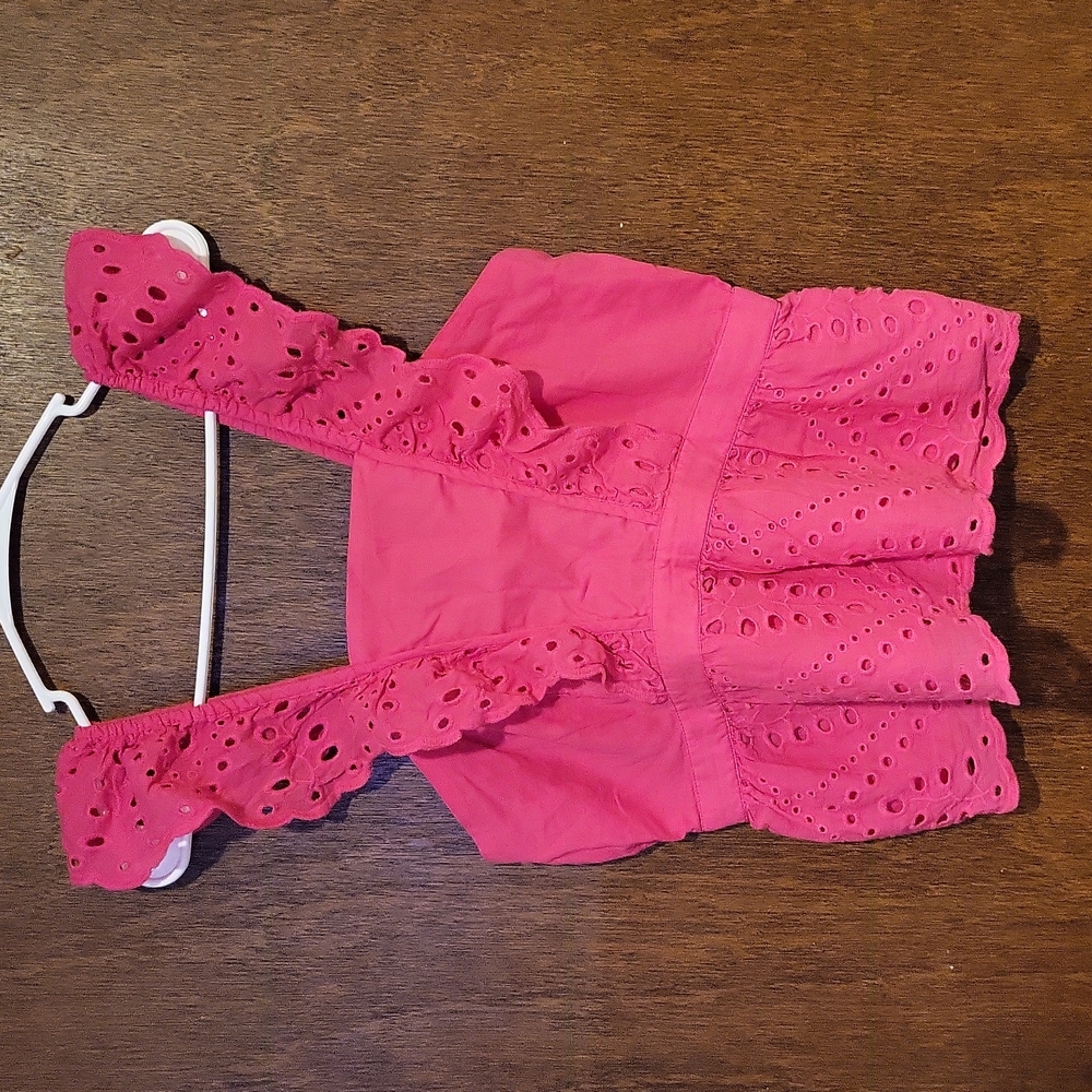 Pink blouse, size M Banana Republic